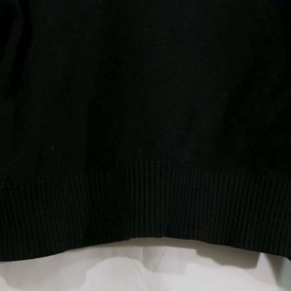 Zara Women’s Black Button Front Cardigan Sweater Size S Shawl Collar - Picture 9 of 9